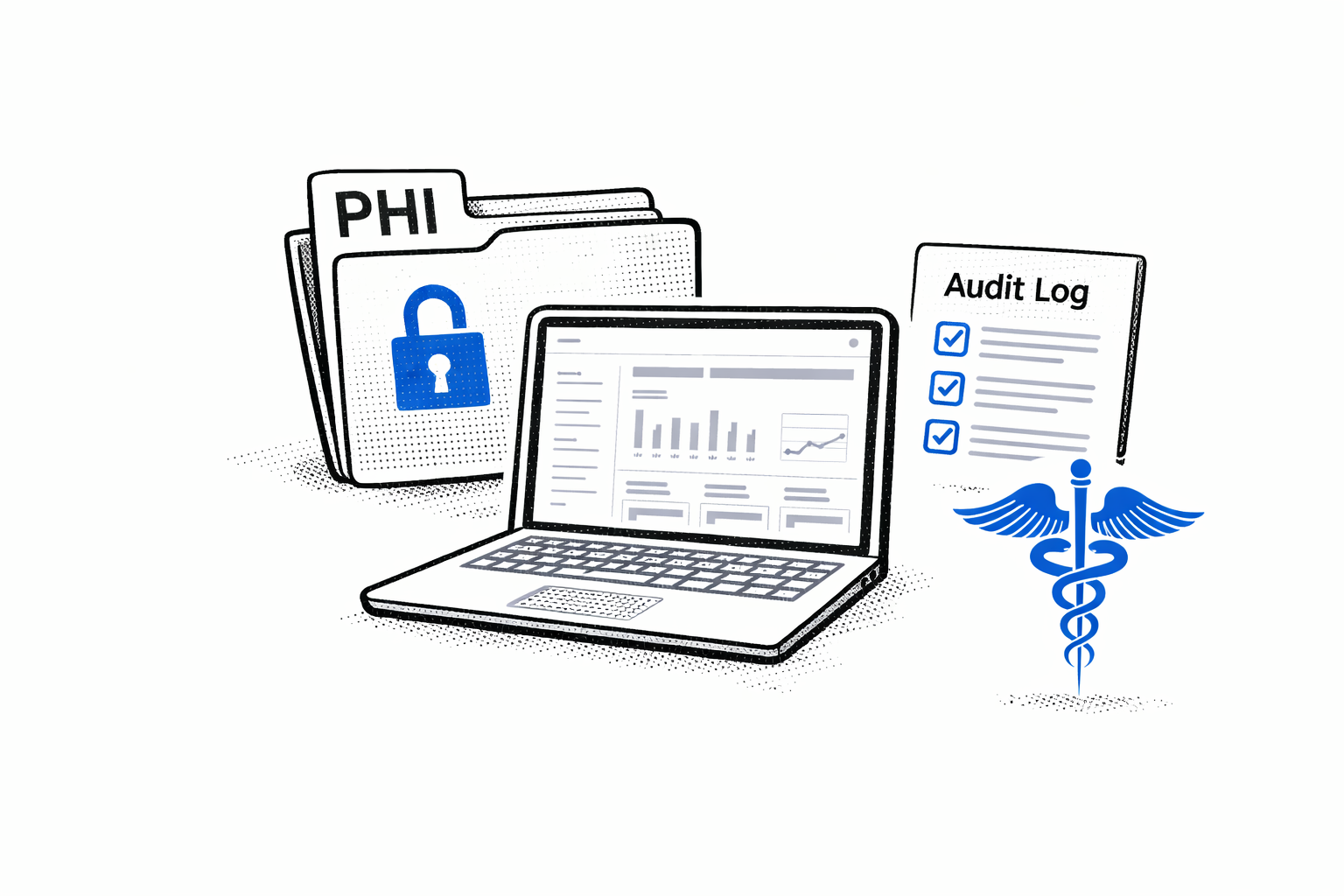 Data security illustration